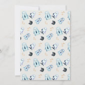 Halloween Kantoor Party Zakelijke Pompoen Kaart (Achterkant)