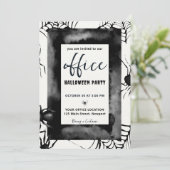 Halloween Kantoor Party Zakelijke Spinnen Kaart (Staand voorkant)