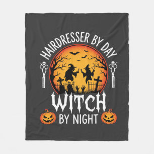 Halloween Kapper overdag Heks 's nachts Fleece Deken