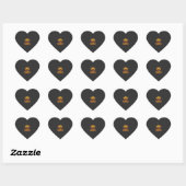 Halloween Kappersheks Bezem Gebroken Spookhuis D Hart Sticker (Vel)