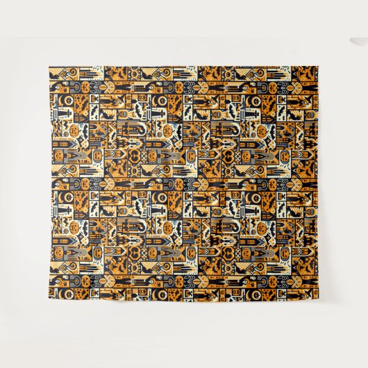 Halloween Karakters Achtergronden Wandkleed (Voorkant (horizontaal))