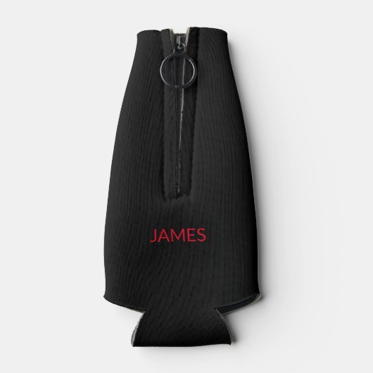 Halloween Karma Gezegde Gepersonaliseerde naam Flesjeskoeler (Achterkant)