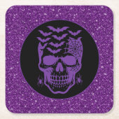 Halloween Kartonnen Onderzetters (Voorkant)