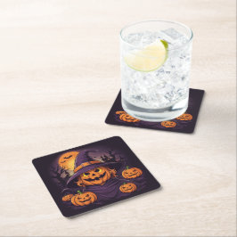 Halloween- Kartonnen Onderzetters
