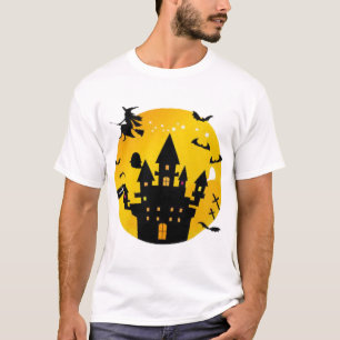 Halloween-kasteel T-shirt