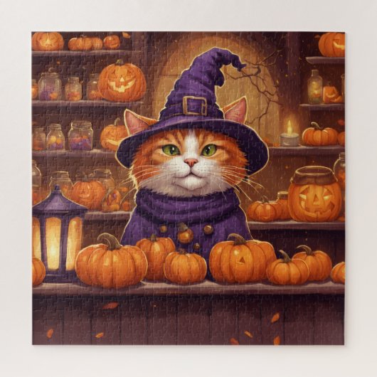 halloween kat #10 puzzel (Verticaal)