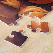halloween kat #1 puzzel (Zijkant)