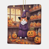 halloween kat #2 ornament (Links)