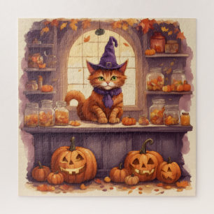halloween kat #3 puzzel