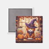 halloween kat #4 magneet (Voorkant / Achterkant)