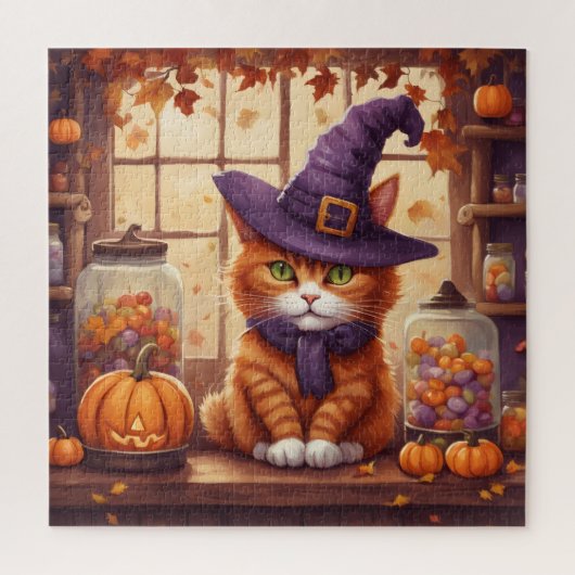 halloween kat #4 puzzel (Verticaal)