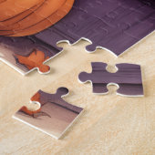 halloween kat #5 puzzel (Zijkant)