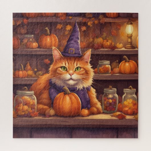 halloween kat #9 puzzel (Verticaal)