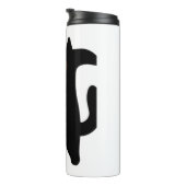 Halloween kat bang thermosbeker (Geroteerd rechts)