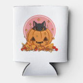 Halloween kat blikjeskoeler (Voorkant)