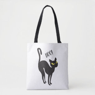 Halloween Kat. BOE! - "Treat or Trick" Trend Tote Bag