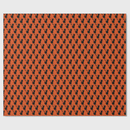 halloween kat cadeaupapier