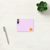 Halloween Kat en Pompoen Post-it® Notes (Kantoor)