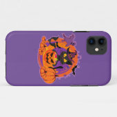 Halloween kat en pompoenen Case-Mate iPhone case (Achterkant (horizontaal))