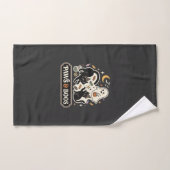 Halloween Kat Geest Magie Handdoek (Handdoek)