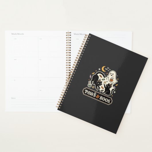 Halloween Kat Geest Magie Planner (Display)
