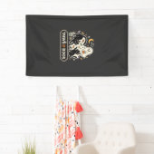 Halloween Kat Geest Magie Spandoek (Insitu)