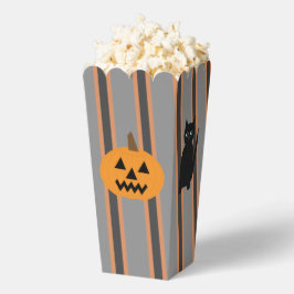 Halloween Kat Ghost Pompoen Spin Web Popcorn Bedankdoosjes