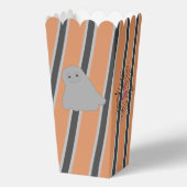 Halloween Kat Ghost Pompoen Spin Web Popcorn Bedankdoosjes (Achterkant)