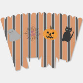 Halloween Kat Ghost Pompoen Spin Web Popcorn Bedankdoosjes (Ongevouwen)