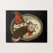 Halloween Kat, Graaf Catula Legpuzzel (Horizontaal)