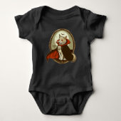 Halloween Kat, Graaf Catula Romper (Voorkant)