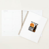 Halloween Kat Griezelige Dingen Grappige Heks_1 Planner (Display)