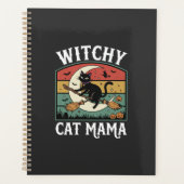 Halloween Kat Heks Mama Planner (Voorkant)