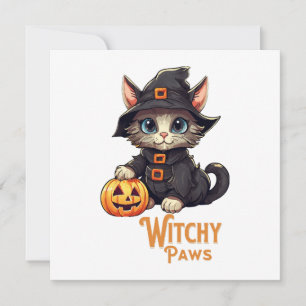 Halloween Kat Heksachtige poten