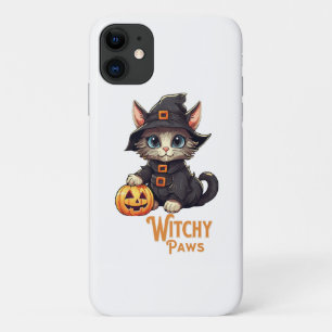 Halloween Kat Hekserige poten Case-Mate iPhone Case