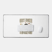 Halloween Kat Herfst Magie Bureaumat (Keyboard & Muis)