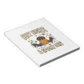 Halloween Kat Herfst Magie Notitieblok (Schuin)