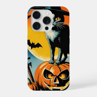 halloween kat iPhone 15 pro case