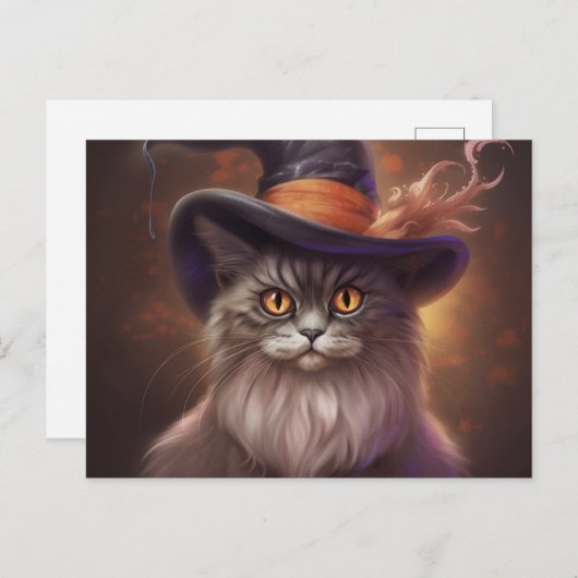 Halloween Kat Kaarten (Voorkant / Achterkant)