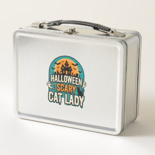 Halloween Kat Lady Griezelen Oude Geest Huis_1