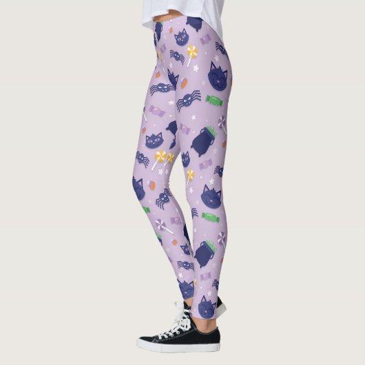 Halloween Kat Leggings (Links)