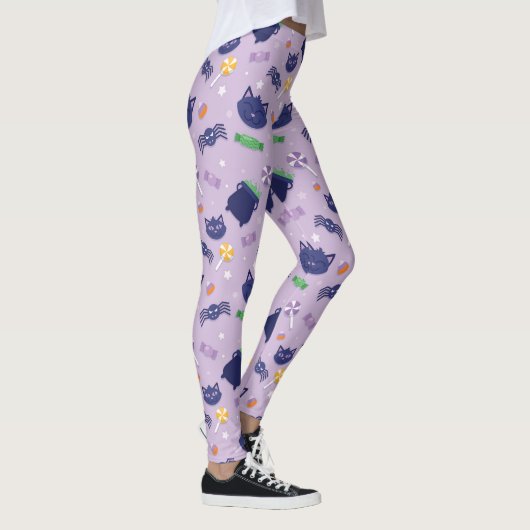 Halloween Kat Leggings (Rechts)