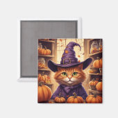 halloween kat magneet (Voorkant / Achterkant)