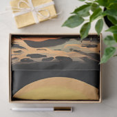 Halloween kat met pompoen decoupage Tissuepapier (Geschenk)