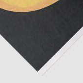 Halloween kat met pompoen decoupage Tissuepapier (Detail)