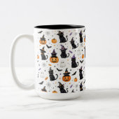 Halloween Kat Mok | Geschenk voor Zwarte Kat Liefh (Links)