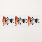 Halloween kat op pompoen ontwerp yogamat (Achterkant (horizontaal))