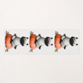 Halloween kat op pompoen ontwerp yogamat (Voorkant (horizontaal))