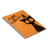 Halloween/kat/pompoen/herfst Notitieboek (Rechterzijde)
