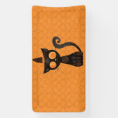 Halloween/kat/pompoen/herfst Spandoek (Verticaal)